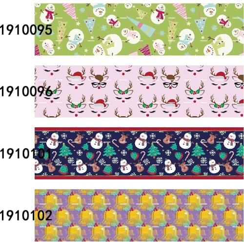 FLRARIBBONS Christmas ribbon for hair bows
