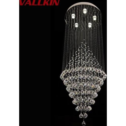 Lustre Modern Led Crystal Chandelier Lighting Ceiling Chandeliers Lampadario Light Candelabro Hanglamp Lamparas Luminaire Lampen
