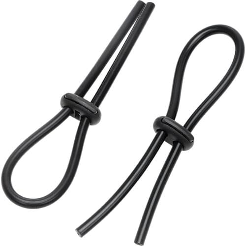 Male Penis Extender Time Delay Ejaculation Cock Rings Adjustable Penis Enlargerment Sex Toys for Men Adult Product 1 Pair