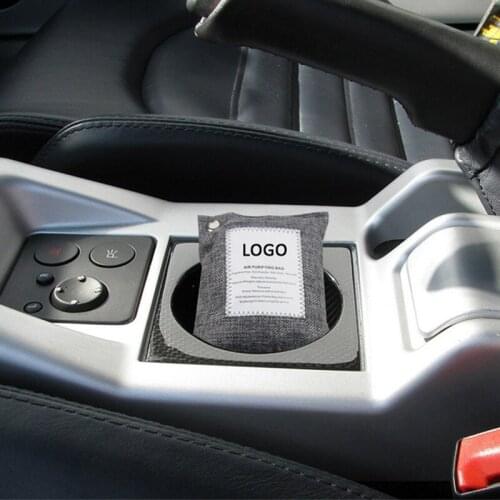 Natural Air Purifying Bag Activated Bamboo Charcoal Odor Eliminator For Car Air Purifier Closet Freshener Odor Eliminating Bag