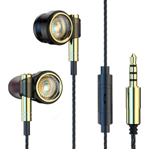 QKZ SK6 Earphones Dynamic 3.5mm HiFi 9D Stereo Heavy Bass Headphone Wired Inear Earphone with Mic PK. qkz vk4 vk6 Gaming Headset