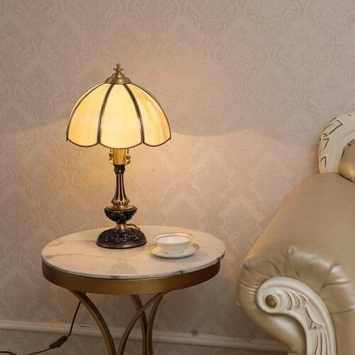 Light Luxury Post-Modern New Chinese Table Lamp Model Room Hotel Design Decoration Living Room Bedroom Bedside Lamp Bedroom