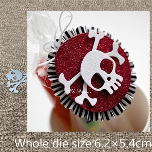 New Design Craft Metal Cutting Die die cuts skull bone decoration scrapbook Album Paper Card Craft Embossing die cuts