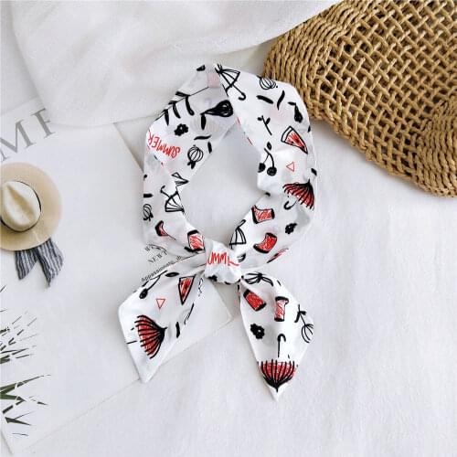 New scarf small scarf national wind flower wild family headdress hair band small scarves spring and summer SJ226