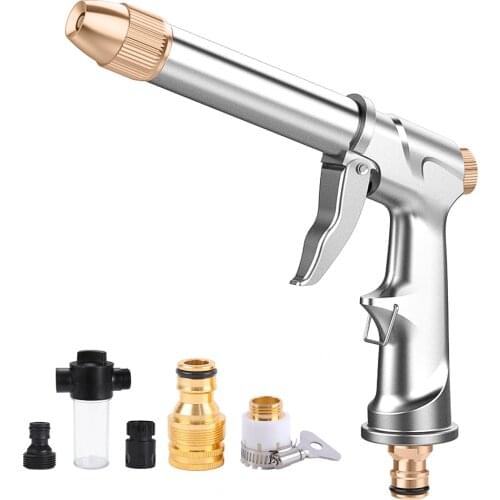 Portable High-pressure Water Gun Jet Garden Washer Hose Wand Nozzle Sprayer Watering Spray Sprinkler Cleaning Tool