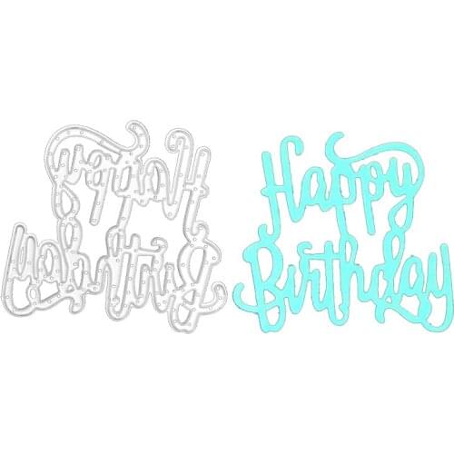 Julyarts Birthday Dies Scrapbooking Nouveau Arrivage 2021 for DIY Scrapbooking Decorative Embossing DIY Paper Cards