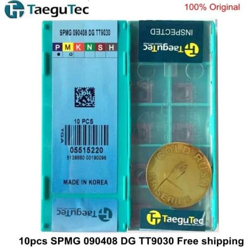 SPMG090408 DG TT9030 10pcs/lot Taegutec T-drill insert 100% original
