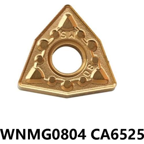 10pcs Original Insert WNMG 080404 080408 WNMG080404MQ WNMG080408MQ CA6525 WNMG080404 WNMG080408 MQ Carbide Inserts Lathe Cutter