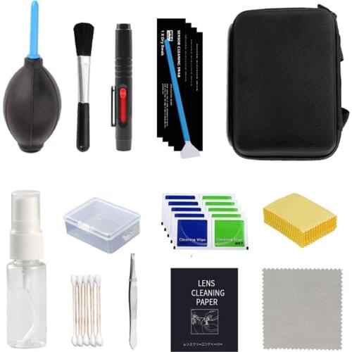 29pc/set Portable Camera Cleaner Kit DSLR Lens Digital Camera Sensor Cleaning Kit DV Camera Clean Set