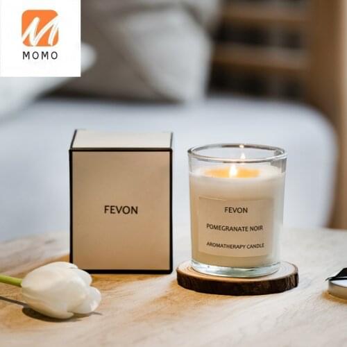 Aromatherapy Candle Glass Flirting Birthday Companion Gift Box Niche Ins Creative Bedroom Soothing and Sleeping Aid