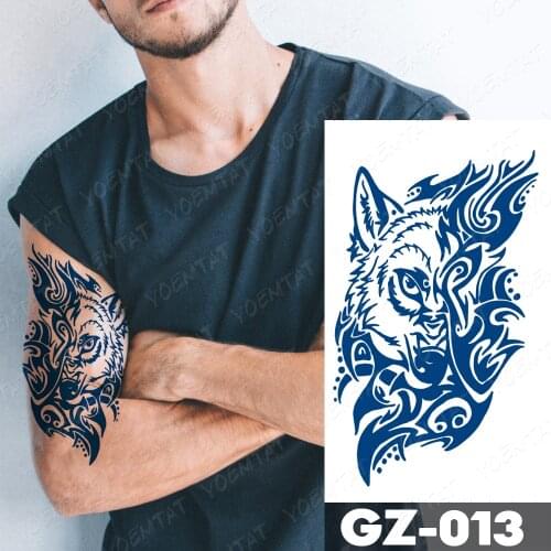 Body Art Waterproof Temporary Tattoo Sticker Butterfly Moon Mandala Tatoo Arm Fake Henna Flowers Juice Ink 2 weeks last Tatto