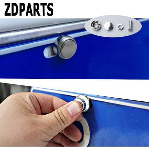 ZDPARTS 16X Car License Plate Bolts Screws For Volkswagen VW Golf 4 5 7 6 MK4 Honda Civic 2006-2011 Accord 2003-2007 Subaru