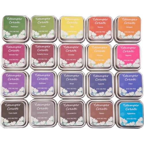 Quick-drying Stamp Pad Rubber Stamp Hand Account DIY Craft Rubber Stamp Rubber Stamp Fabric Wedding Gift Fingerprint Decoration