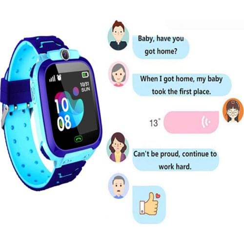 1.44 Inch Anti Lost Q12 Kids Smartwatch IP67 Waterproof Smart Kids Watch with Voice Chat