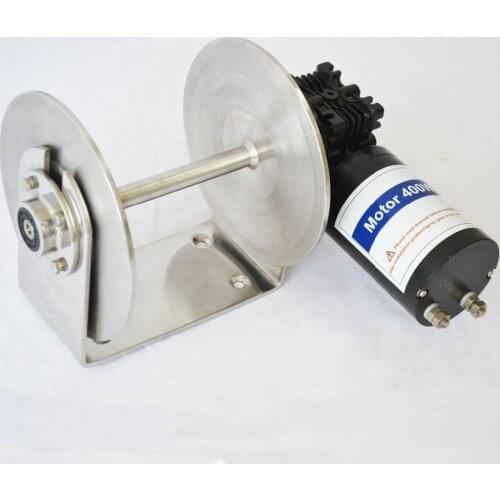 Electric anchor windlass for boat drum anchor winch weight 30kg 12v/24v motor 1400W Max. Load 480kg gypsy size 8-10mm