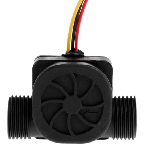 G1/2" 1-30L/min DC5V Water Flow Sensor Flowmeter Hall Flow Sensor Switch Arduino