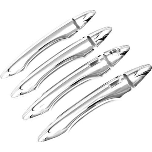 Chrome Door Handle Cover Keyless for Hyundai ix35 New Tucson 10 Up