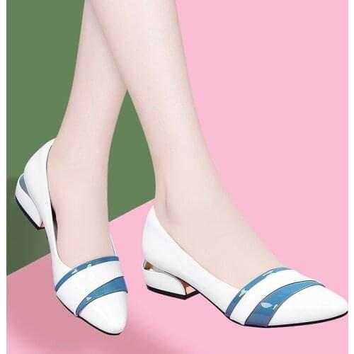 Classic Original Sexy Nightclub Wedding Casual Shoes Pointed Toe Parties Dress Shoe Leisure Office Ladies Prom Womens Shoes