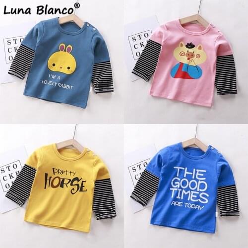 Luna Blanco Girls' Printed T-Shirts