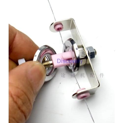 Mask Ear Belt Machine Tensiometer Ribbon Loom Yarn Trapper Yarn Clip of Lug Machine Crochet Polyester Spandex Thread Clip