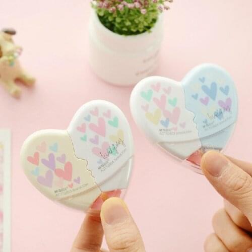 Cute Love Shape Correction Cute Tape Stationery Office Supplies