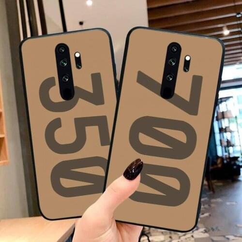 Fashion 350 Boost Shoe Box Phone Case for Redmi Note 9 8 8T 8A 7 6 6A Go Pro Max Redmi 9 K20 K30 Pro