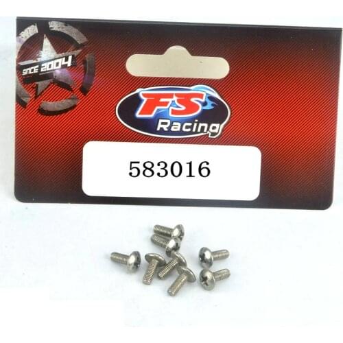 Model No.: 583016 M3*8 Screws FS RC Racing Car Scale Spare Parts Accessories
