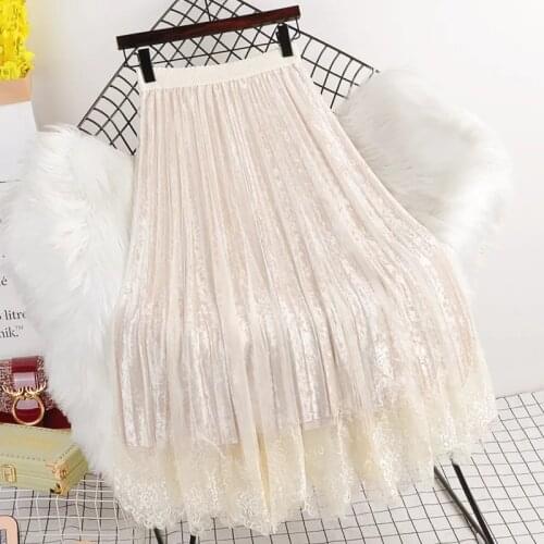 NONSAR Womens Autumn Skirts