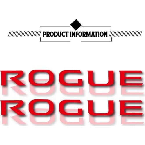 New sticker car sticker reflective logo reflective wheel logo waterproof protection helmet decal for nissan rogue ROUGUE