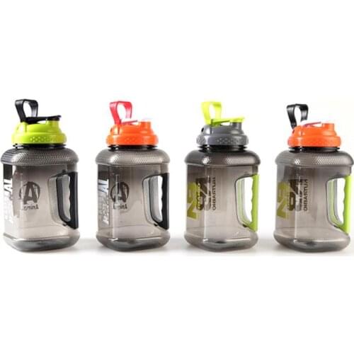 2021 New Sport Drinking Water Bottle With Handle 2.2L Large Capcity Water Bottle Outdoor Fitness Running Gym Training Kettle