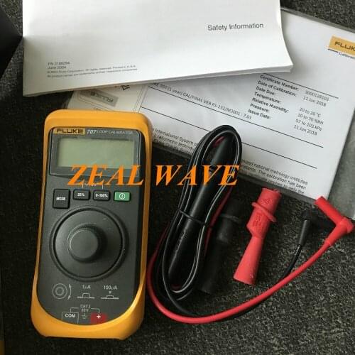 New Fluke F707 Loop Calibrator 24V Loop Power Calibrator F707 Genuine