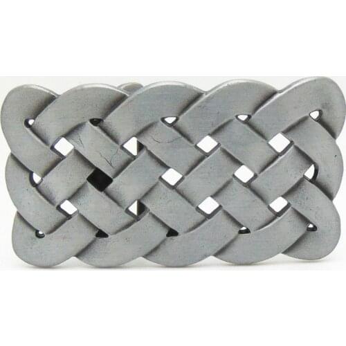 Western cowboy belt buckle dripping oil retro pattern Chinese knot zinc alloy belt accessories suitable for 4.0 belt unisex