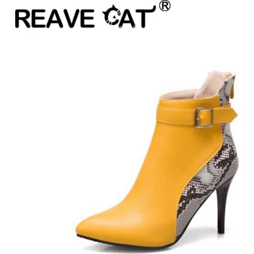 Свадебные туфли для невесты REAVE CAT China At AliExpress