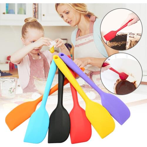 Baking Tools Spatula For Cake Silicone Spatula Baking Pastry Kitchen Spatula Cream Mixer Ice Cream Scoop Cream Scraper