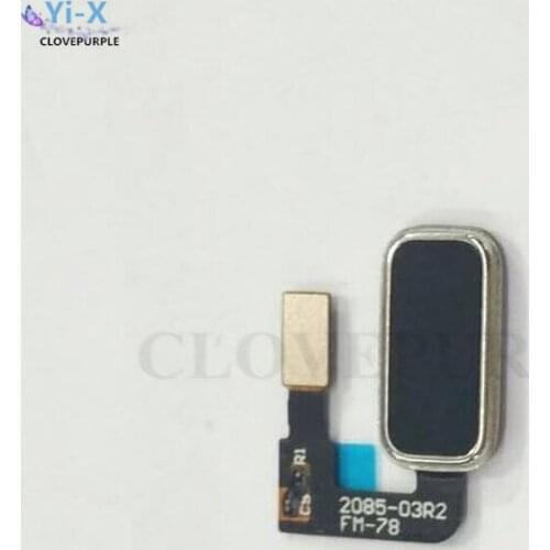 1PCS Black Fingerprint Sensor Scanner Lock Touch ID Home Button Return Flex Cable For Lenovo Vibe P1 P1c58 P1c72