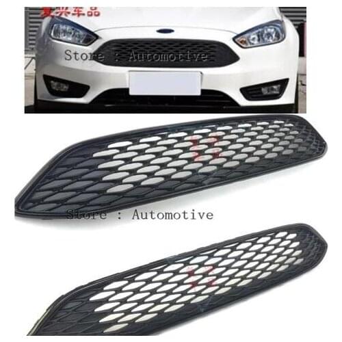 Styling ABS chrome front rear fog lamps cover trim For Ford Focus 2015 2016 20172018 Grille Around Trim Racing Grills