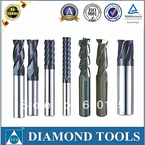 Carbide end mill HRC45 HRC55 HRC60 milling tool Dia 6.0mm