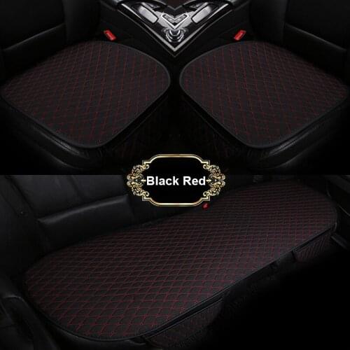 Universal Car Seat Cushions Covers Fashion Flax Comfortable Silicon Non-slip 6 colors to choose from Mat Pad Seat Protector Auto