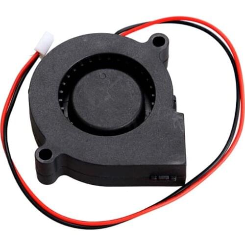Brushless DC Blower Fan Ultra Quiet Cooling Fan 2 Wires 5015S 12V 0.14A 50x15mm PUO88