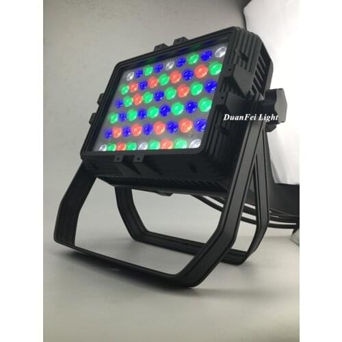 24pcs waterproof led city light 54x3w city color rgbw outdoor LED light rgbw led wallwasher light