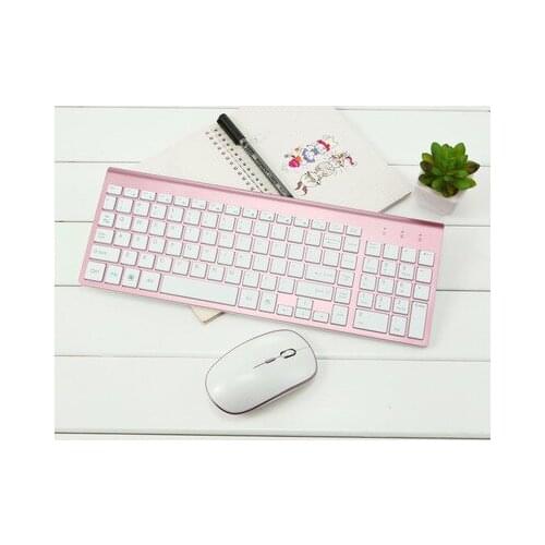 Explosive 2.4G wireless keyboard and mouse set keyboard and mouse set keyboard and mouse set mini ultra-thin keyboard and mouse