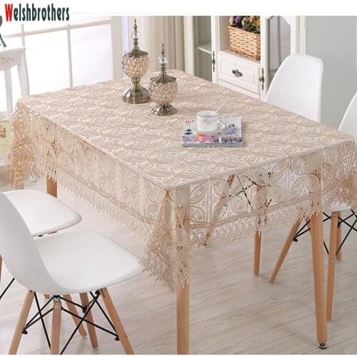 Welshbrothers Lace Tablecloths On The Table