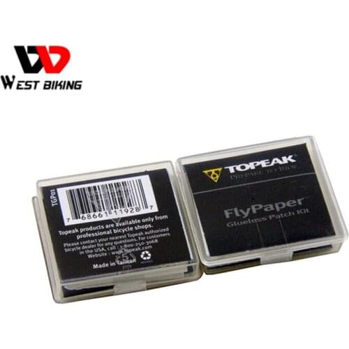 WEST BIKING Bicycle Tyre Tire Tube Rubber Patches Puncture Repair Patch Kit No Glue Kit Reparo Bike Cycling Patch Set Tyre Sheet