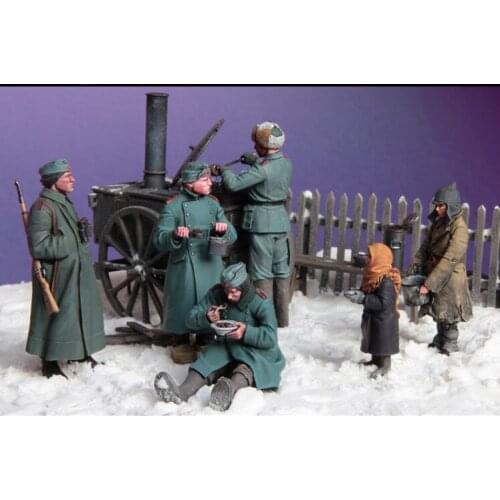 1/35 Resin Figure Model Kit Unassambled Unpainted 00S19