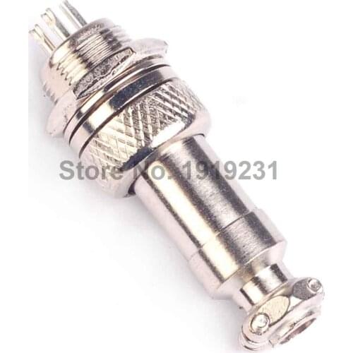20pairs GX12-4pin GX12 12mm 4 Pins 250V 15A Male & Female Electrical Connector, Aviation Connector Plug