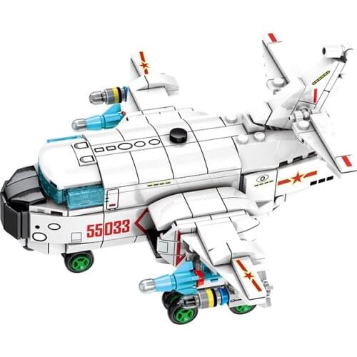 355Pcs Aerospace Series Educational Building Blocks Toys For Boys DIY Birthday Gift 202120 Cute Bombing Plane Model Small Bricks