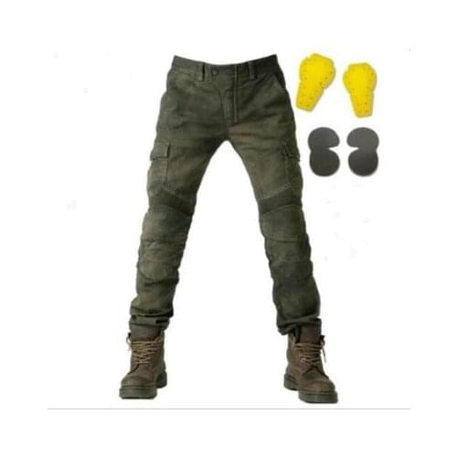 KOMINE trousers loose jeans casual running version, three colors optional, with protection