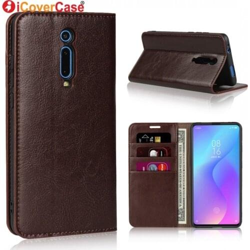 Flip Case For Xiaomi Redmi K20 Xiaomi Mi 9T 9 T Global Version Cases Cover Genuine Leather Wallet Card Slots Book Coque Hoesjes