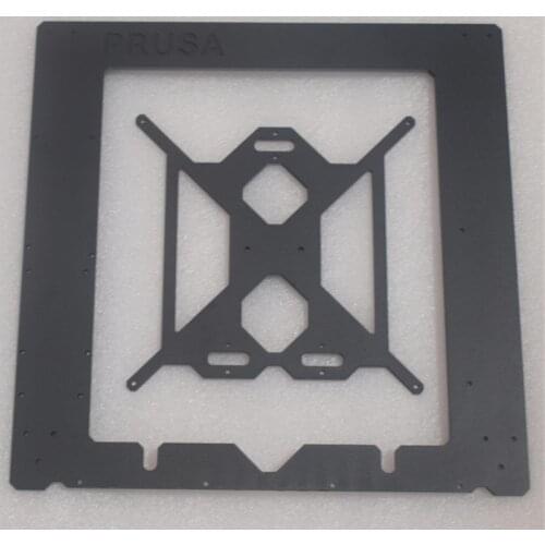 Reprap Prusa i3 MK2 Clone aluminum frame kit 6mm thickness black color CNC designed by Josef Prusa
