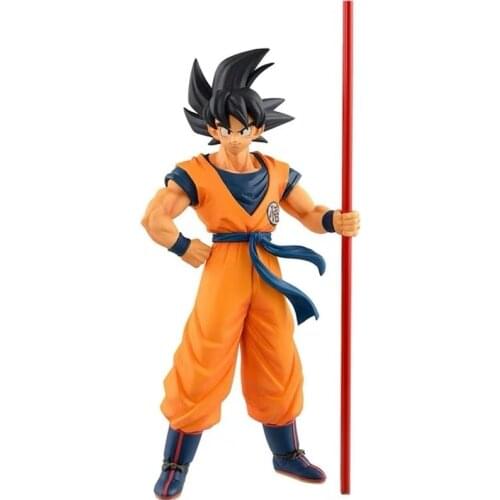 Dragon Ball Anime Figures 20th Anniversary Goku Somersault Cloud Childhood Memories Hand-run Model Car Decoration Children Toys